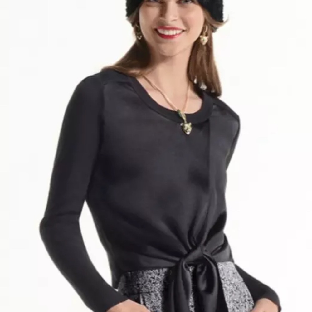 CAbi CrossTie Pullover #4288 NWT size XL
